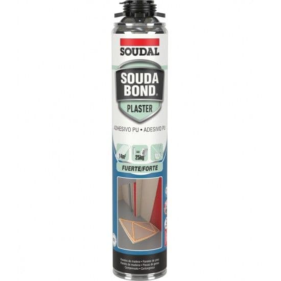 Espuma pistolável SoudaBond Plaster 750ml refª 159854 Soudal