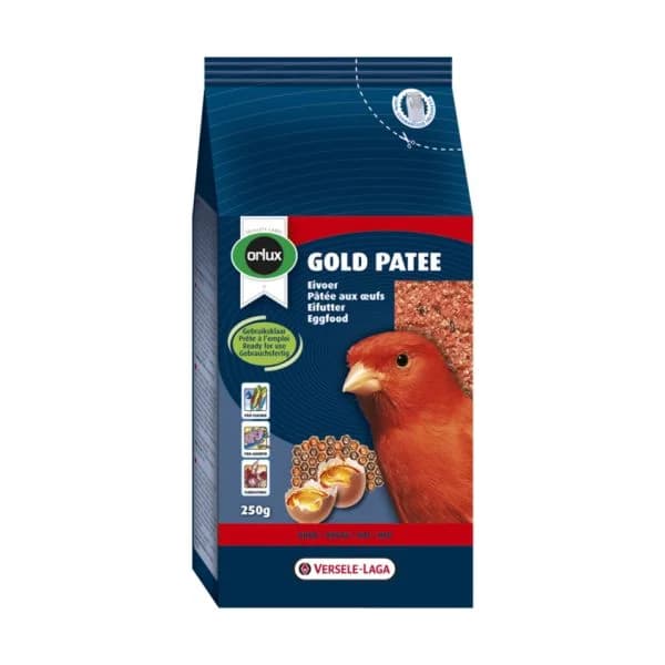 Versele Laga Orlux Gold Patee Canários Vermelho 250g