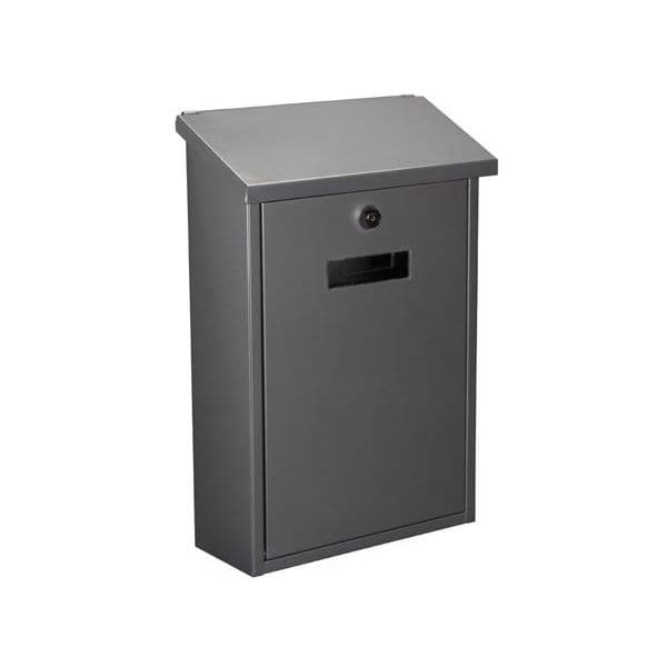 Caixa de Correio Rio Prata/Cinza Prateado 27x39.5x10cm BG10003
