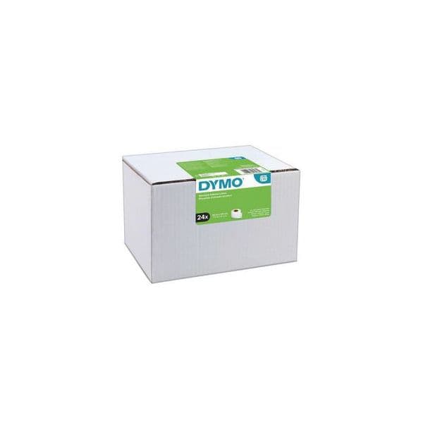 Dymo Etiquetas Padrão p/ Endereços Lw S0722360, Preto Sobre Branco 89 X 28 mm