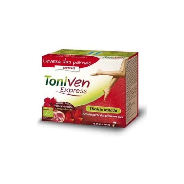 Ortis Toniven Express Biológico Ampolas 7x 15ml