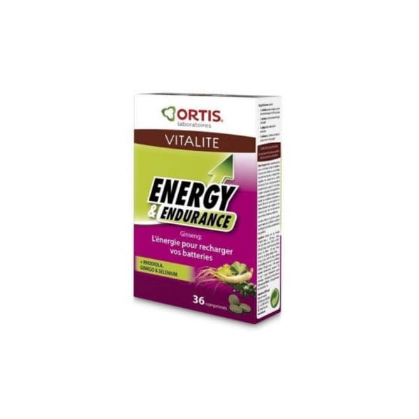 Ortis Energy e Endurance 36 Comprimidos