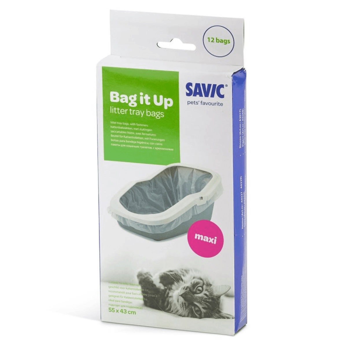 Savic Sacos Wc Gato Bag It Up Maxi 12un