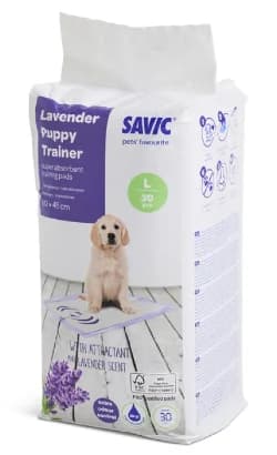 Savic Puppy Trainer Pads Lavanda L 30 Unidades