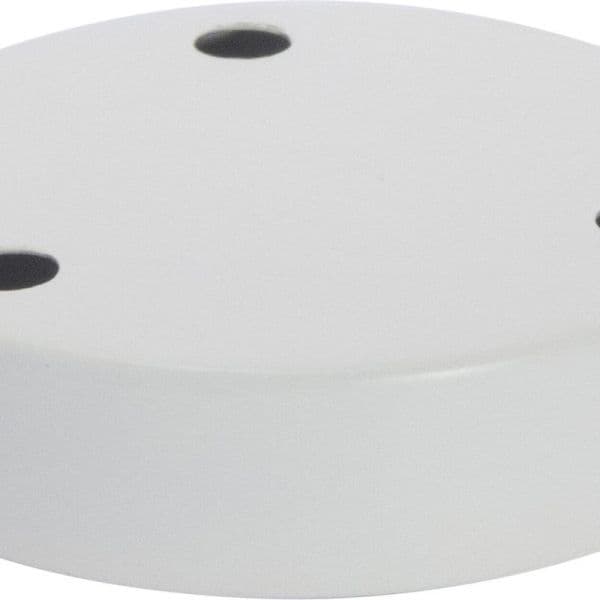 Chacon Suporte Teto de Metal 12cm 3 Orifícios Branco