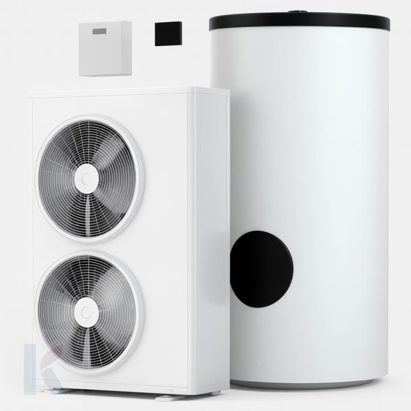Bomba de Calor Ariston NUOS EXTRA 600-150-T + RE 3/6kW T