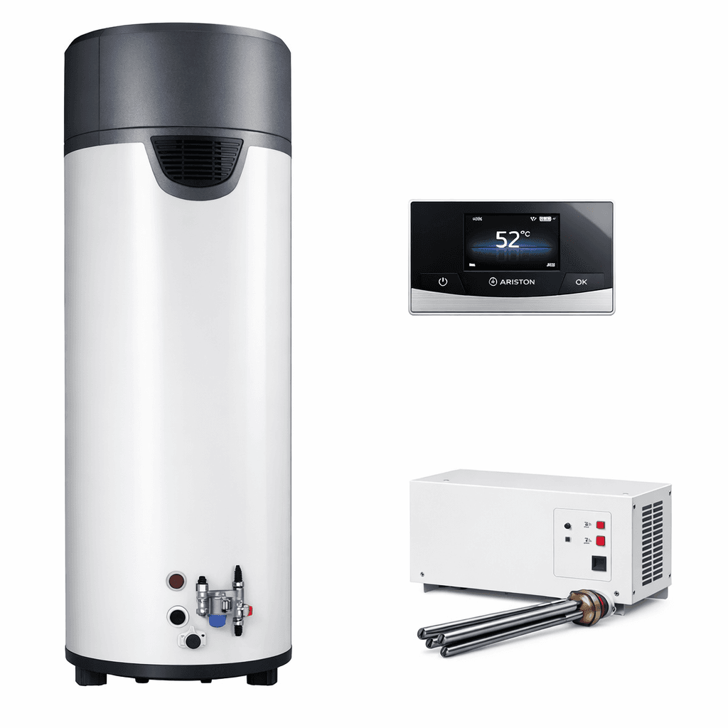Bomba de Calor para AQS Ariston NUOS EXTRA 1000-150-T + RE 3/6 kW T