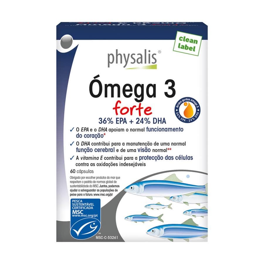 Physalis Omega 3 EPA+ DHA 60 Cápsulas