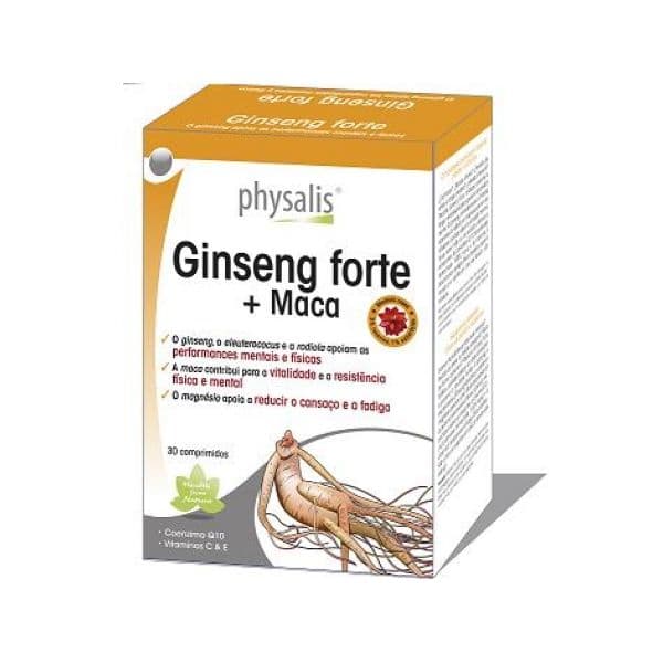 Physalis Ginseng Forte + Maca 30 Comprimidos
