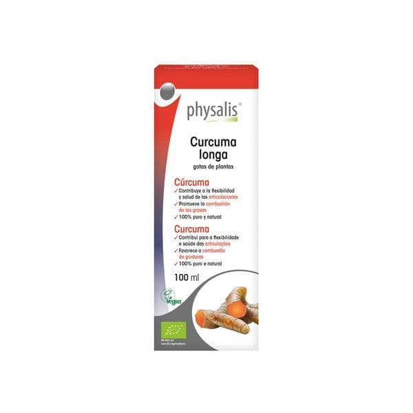 Physalis Extrato Orgânico de Curcuma Longa 100ml