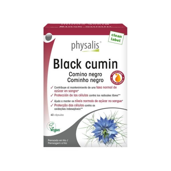 Physalis Black Cumin 60 Cápsulas