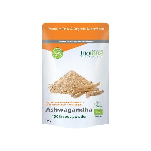 Biotona Ashwagandha em Pó Cru Bio 150g