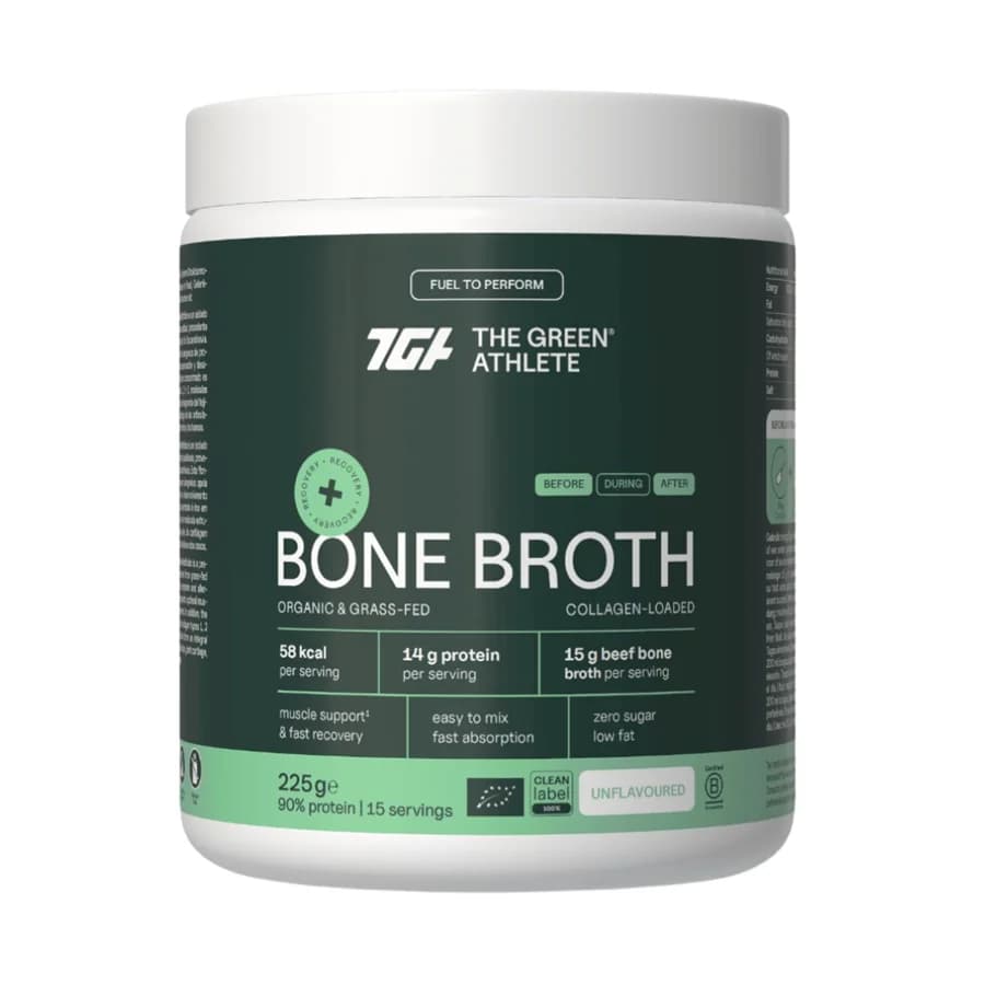 The Green Athlete Bone Broth Bio (Caldo Nutritivo) 225 g