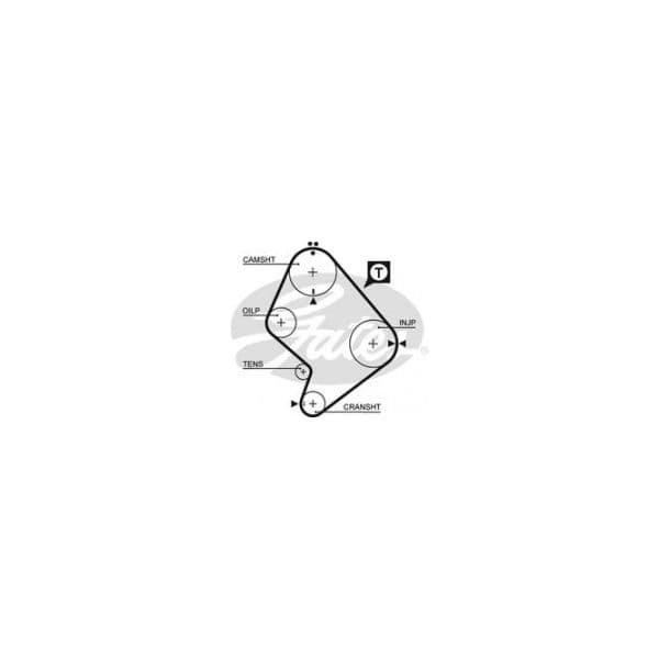 Gates 5214XS - Correia dentada - 5412571006452