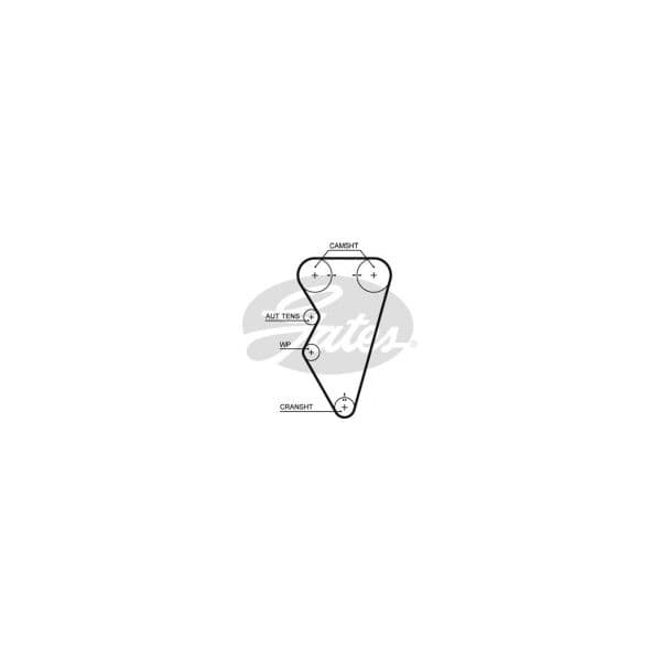 Gates 5497XS - Correia dentada - 5412571025798