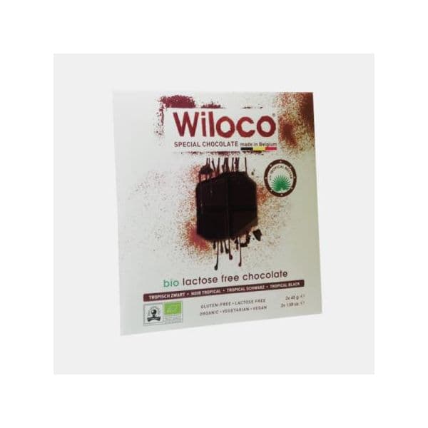 Wiloco Tropical Chocolate Preto Bio 2x45g
