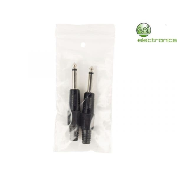 Conetor Adatador Jack 6,35mm Macho - HQM-1101BB
