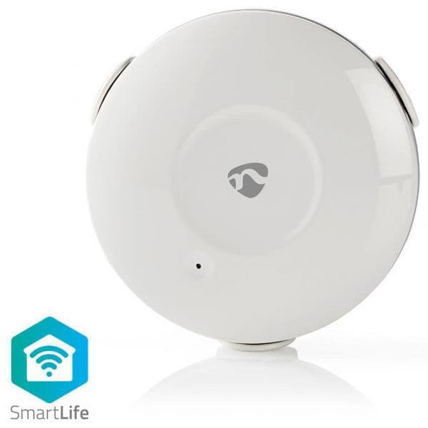 Nedis Detector / Alarme Autónomo de Fugas Água Inteligente Wi-fi Smartlife - WIFIDW10WT