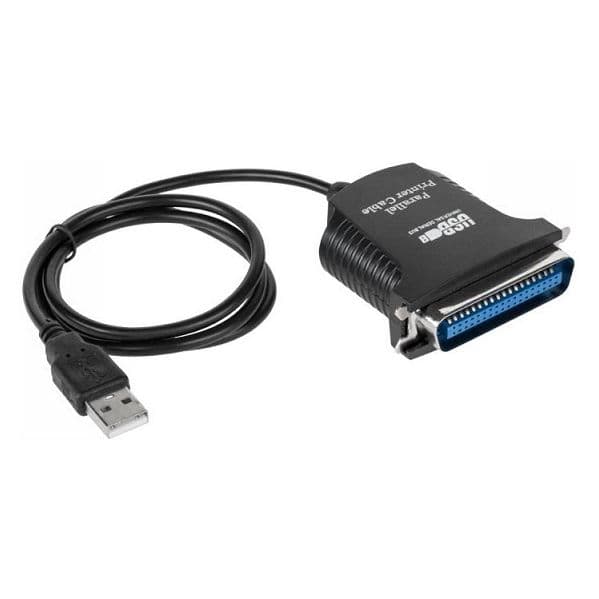 Nedis Cabo de impressora USB A para Centronics - CCGP60880BK20