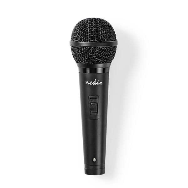 Nedis Microfone com Cabo Sensibilidade de -72 Db -3db MPWD25BK