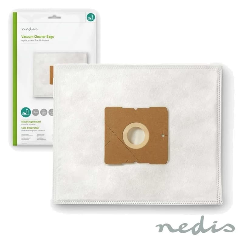 Saco p/Aspirador Universal Nedis DUBG120UNE10