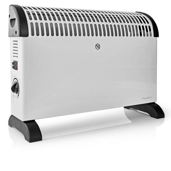 Nedis Aquecedor c/ Ventilador / Temporizador 2000W White - HTCO10FWT