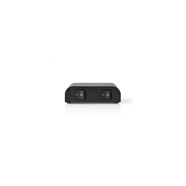 Nedis Comutador De Áudio 2 Vias - ASWI2602BK