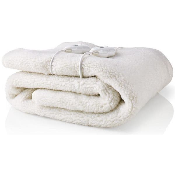 Nedis Cobertor Eléctrico 140x160cm White - PEBL120CWT2