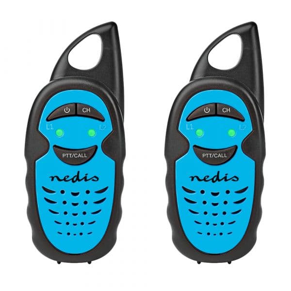 Nedis Walkie Talkies 3Km (3 Canais) - WLTK0300BU