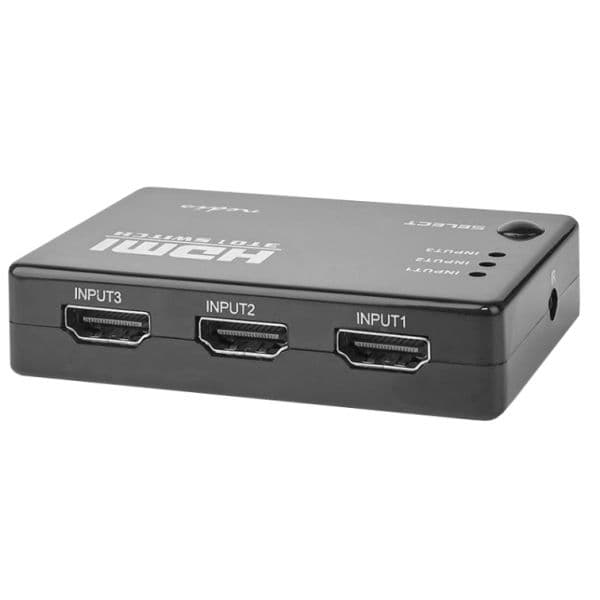 Nedis Distribuidor de Sinal HDMI - VSWI3453BK