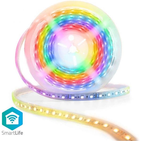 Nedis Fita led Rgb+ww Inteligente Wi-fi Smartlife IP65 960Lm (5 Mts) - WIFILS51CRGB