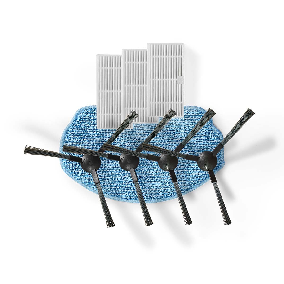 Nedis Material de Substituição p/ Aspirador Robot Inteligente Wifi WIFIVCR001CBK - WIFIVCB01