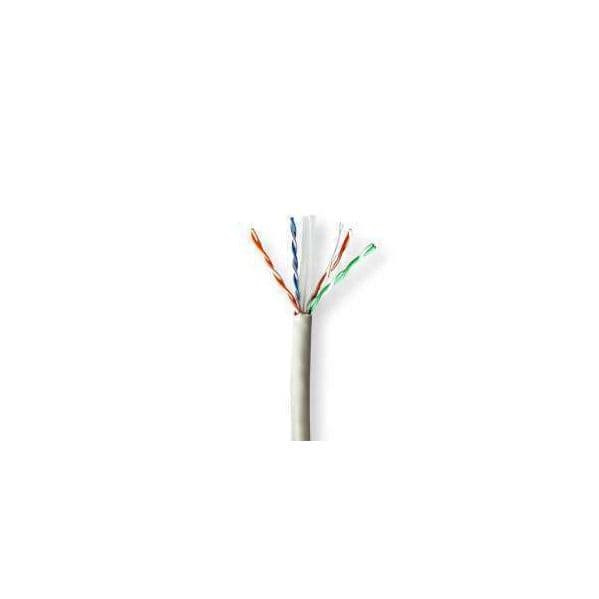 Nedis CCBG8525GY100S Cabo de Rede Cinzento 100 M Cat6 U/Utp (Utp)