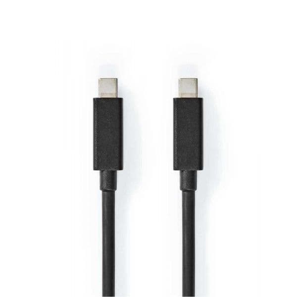 Nedis CCGB64020BK20 Cabo Usb 2m Usb 3.2 Gen 2 (3.1 Gen 2) Usb C Preto