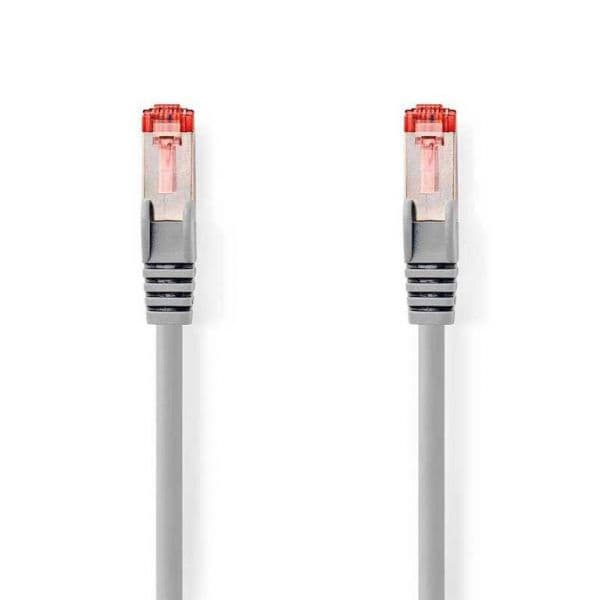 Nedis CCGL85221GY10 Cabo de Rede Cinzento 1 M Cat6 Sf/Utp (S-Ftp)