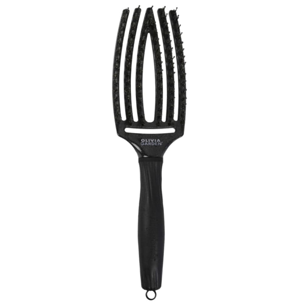 Olivia Garden Fingerbrush Midnight Desert Escova Plana Odstín Onyx 27 cm