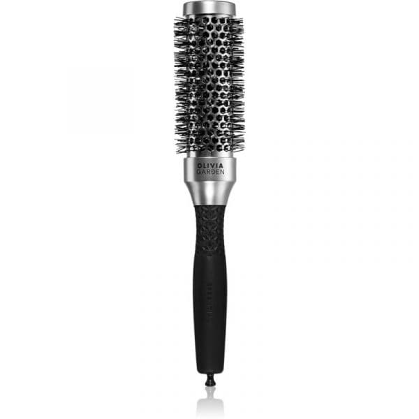 Olivia Garden Blowout Classic Silver Escova Térmica com Efeito Antissético Diâmetro 35mm