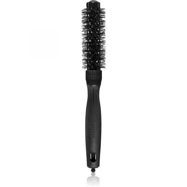Olivia Garden Black Label Shine Wavy Bristles Escova Redonda para Cabelo Diâmetro 20 mm 1 Unidade