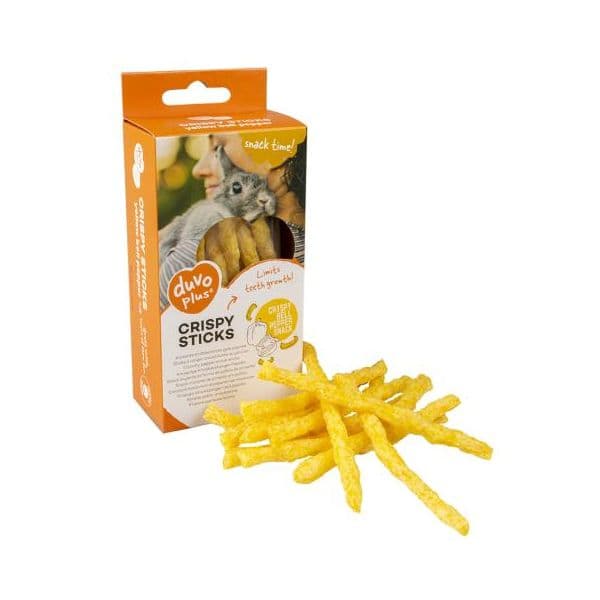Duvo+ Palitos de Mastigação Crocantes Pimento Amarelo 50g