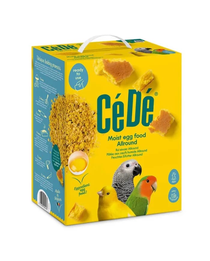 CéDé - Alimento de Ovo Universal Allround para todo o tipo de Aves - Morbido 5kgs