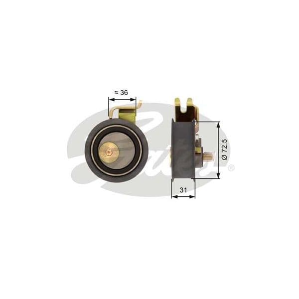 GATES Rolo Tensor, Correia Dentada - T43016