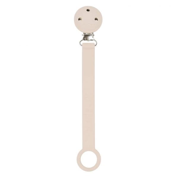 Nattou Corrente Chupeta Silicone Bege