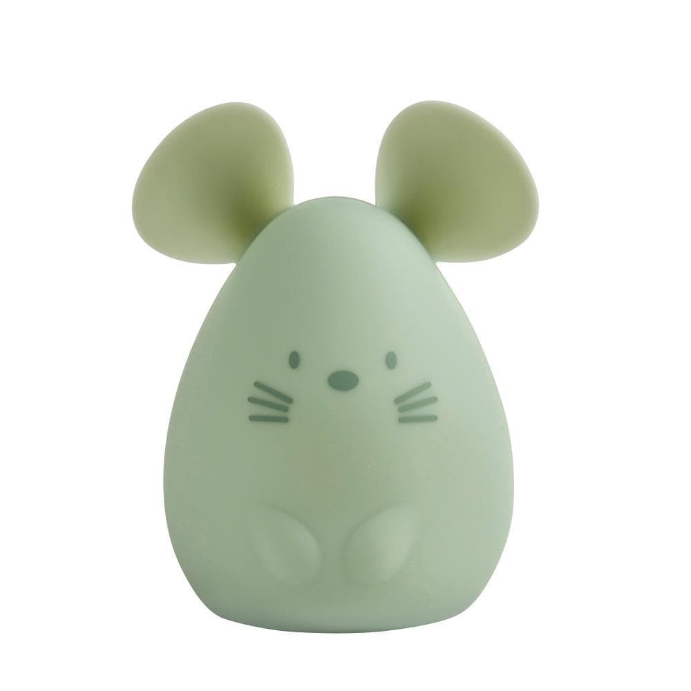 Nattou Luz Nocturna Rato Silicone Verde 11cm