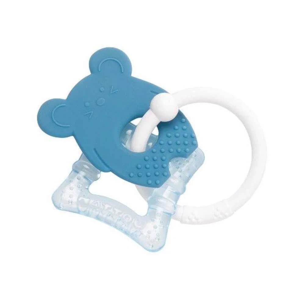 Nattou Mordedor Frio Silicone Azul - 11877923
