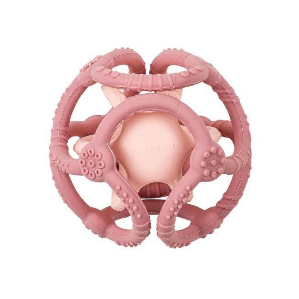 Nattou Conjunto Bolas de Silicone Rosa - N879071