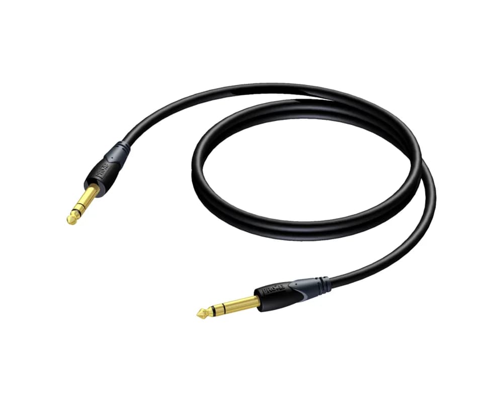 Procab CLA610/10 Cabo de Áudio Jack Macho Estéreo 6.3mm 10m