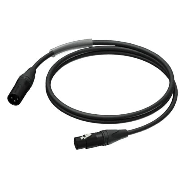 Procab PRA902/10 Cabo XLR Macho / Fêmea HighFlex 10 Metros