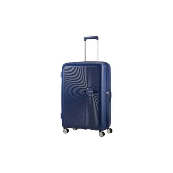 American Tourister Trolley Grande Expansível Soundbox Rígido Azul Marinho 97 L