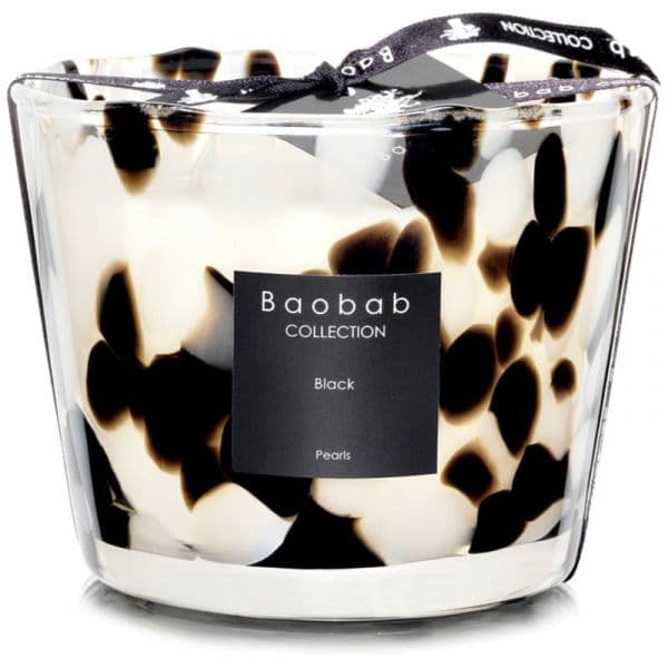Baobab Pearls Black Vela Perfumada 10cm