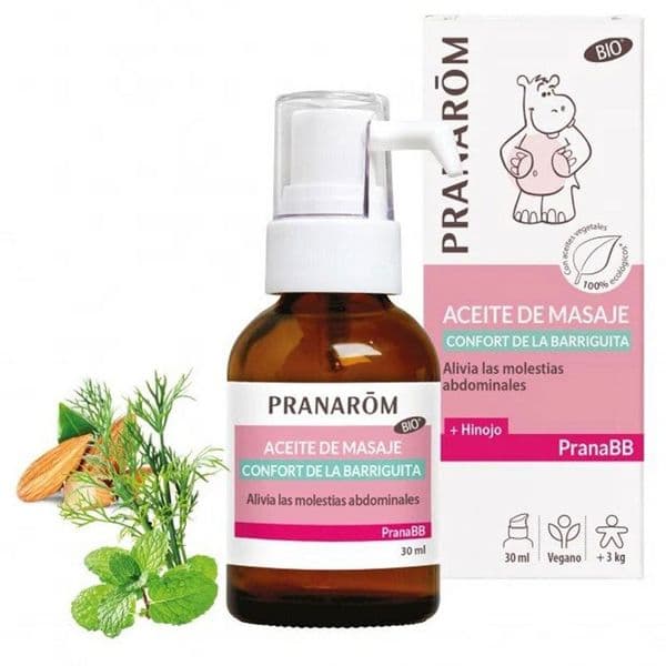 Pranarom Pranabb Óleo de Massagem Bio Confort Barriguinha 30ml